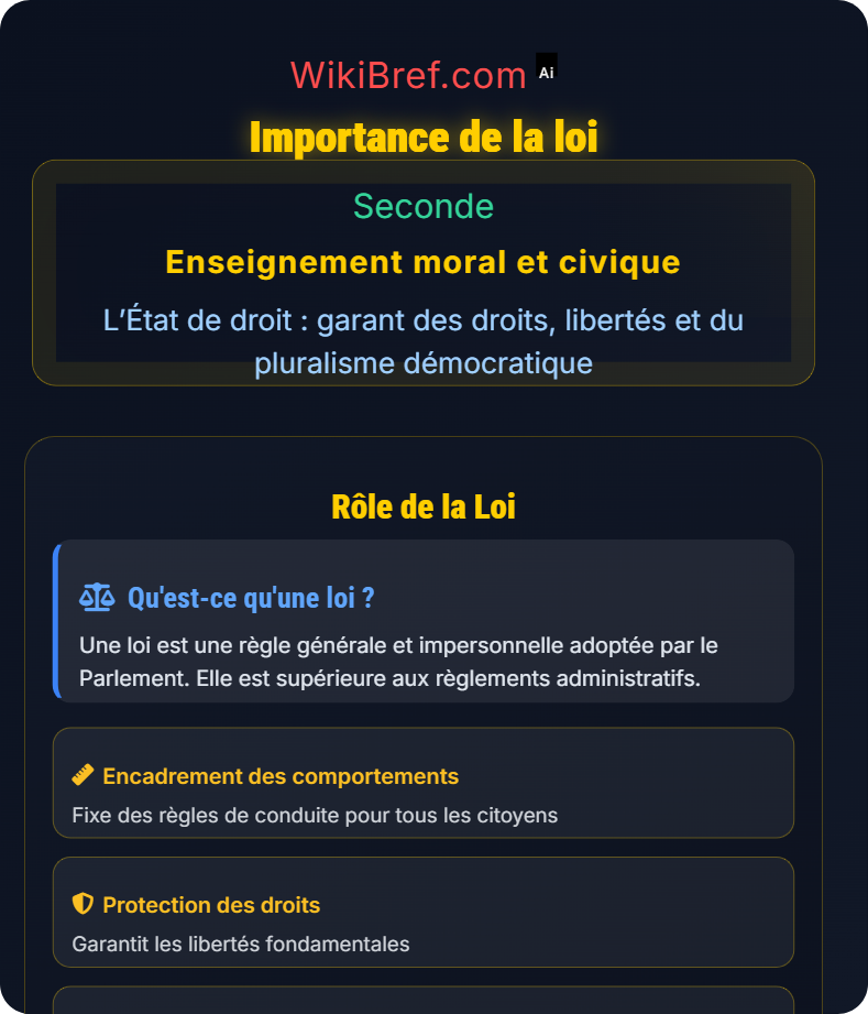 Qu’est-ce que l’État de droit ? L’État de droit : garant des droits, libertés et du pluralisme démocratique