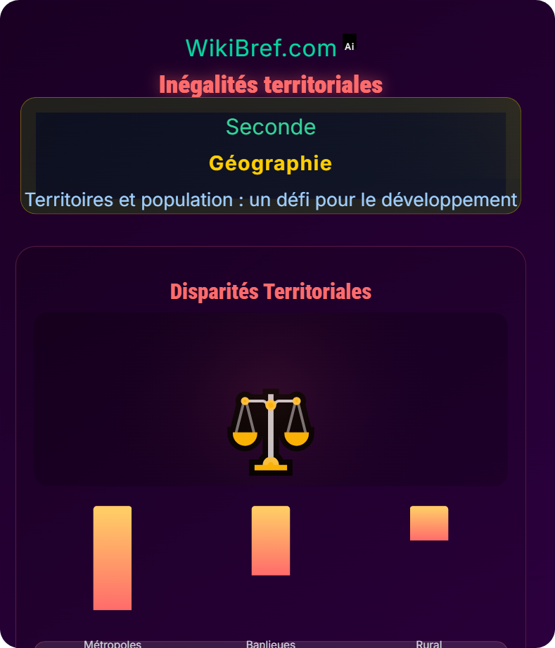 Dynamiques démographiques et inégalités socio‑économiques en France Territoires et population : un défi pour le développement