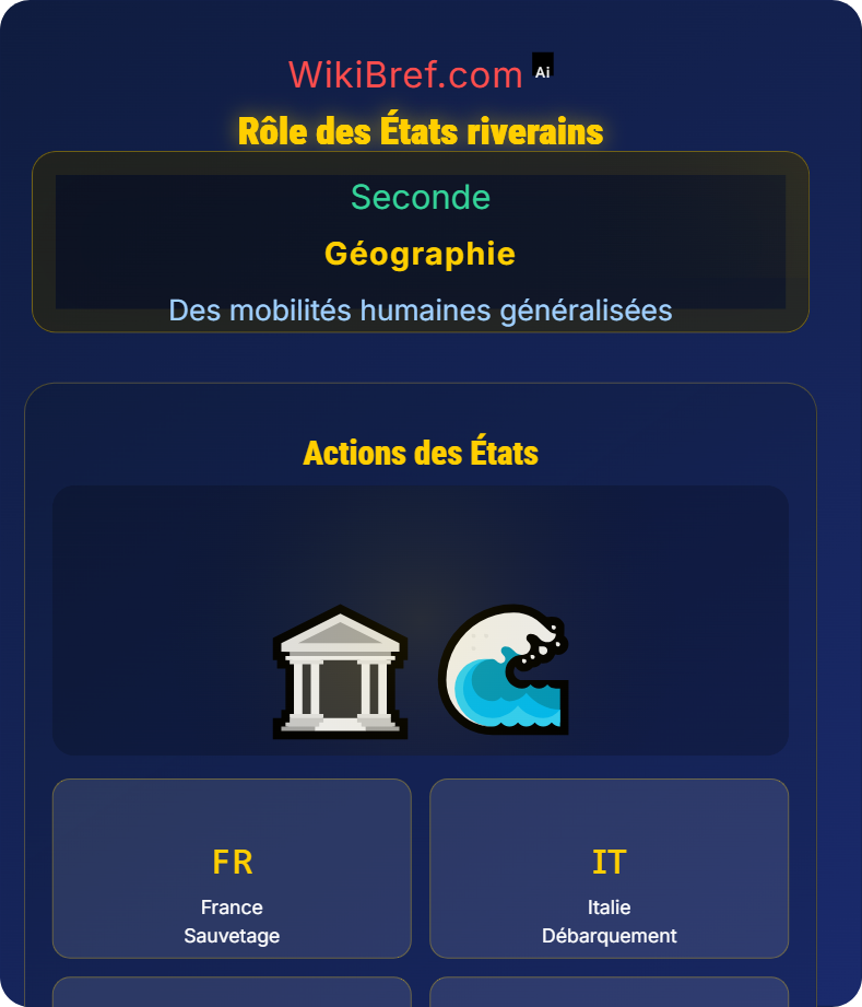 La mer Méditerranée : un bassin migratoire Des mobilités humaines généralisées