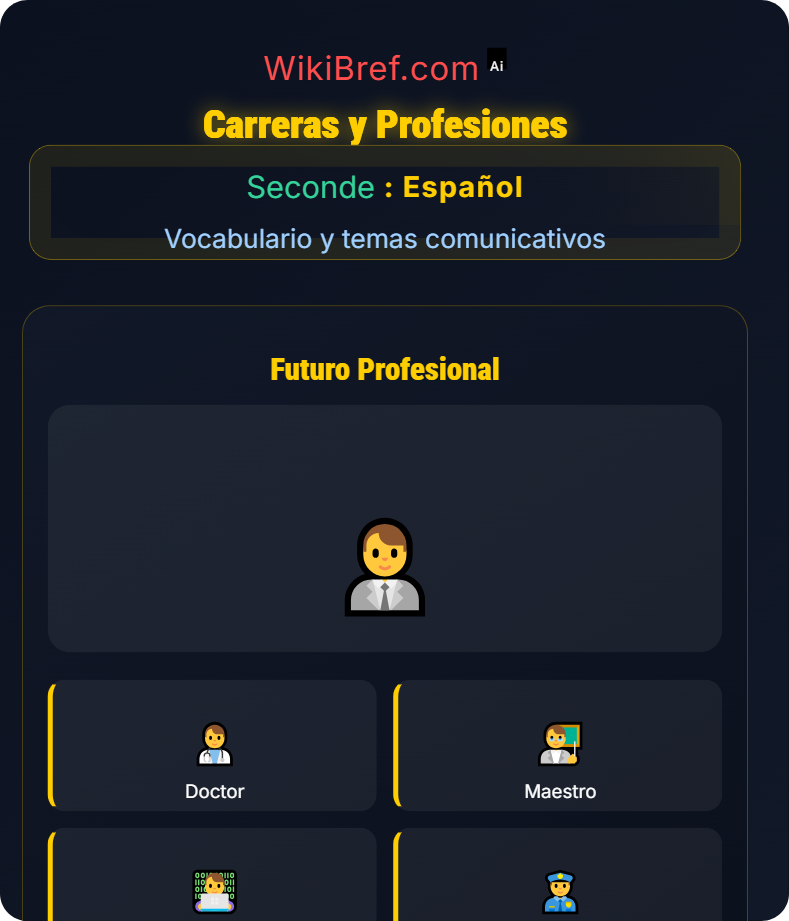 Educación, estudios y futuro profesional Vocabulario y temas comunicativos