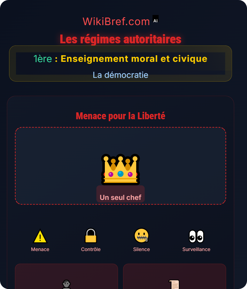 Les menaces contre la démocratie La démocratie