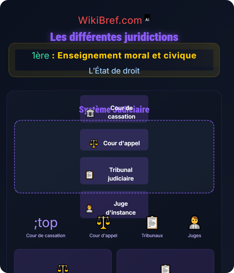 La justice L’État de droit