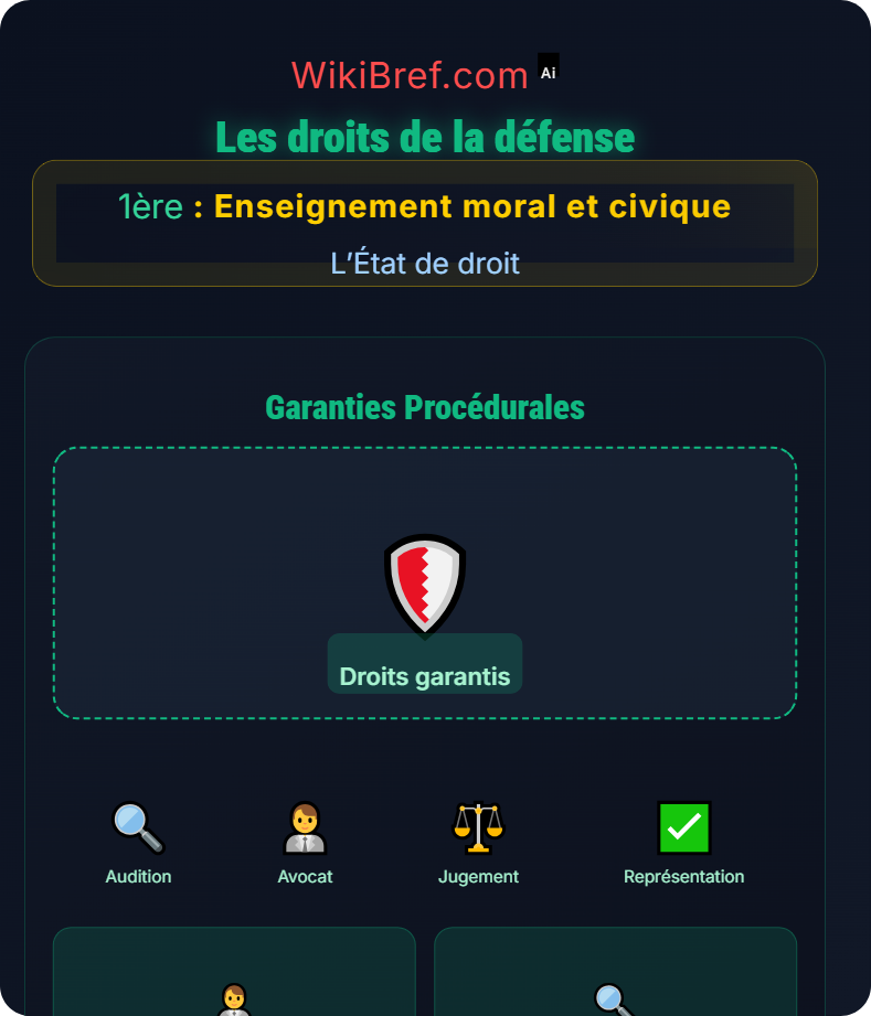 La justice L’État de droit