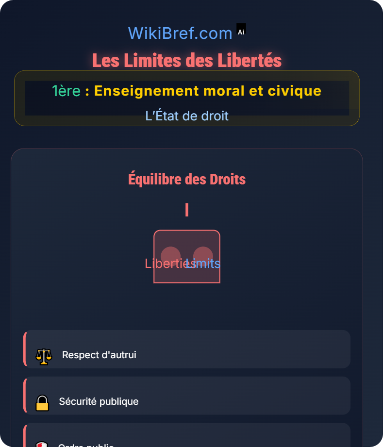 La protection des libertés L’État de droit