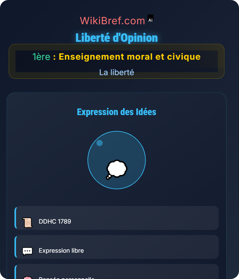 Les libertés fondamentales La liberté