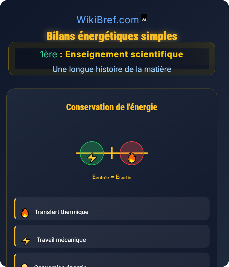 Interactions entre matière et énergie Une longue histoire de la matière