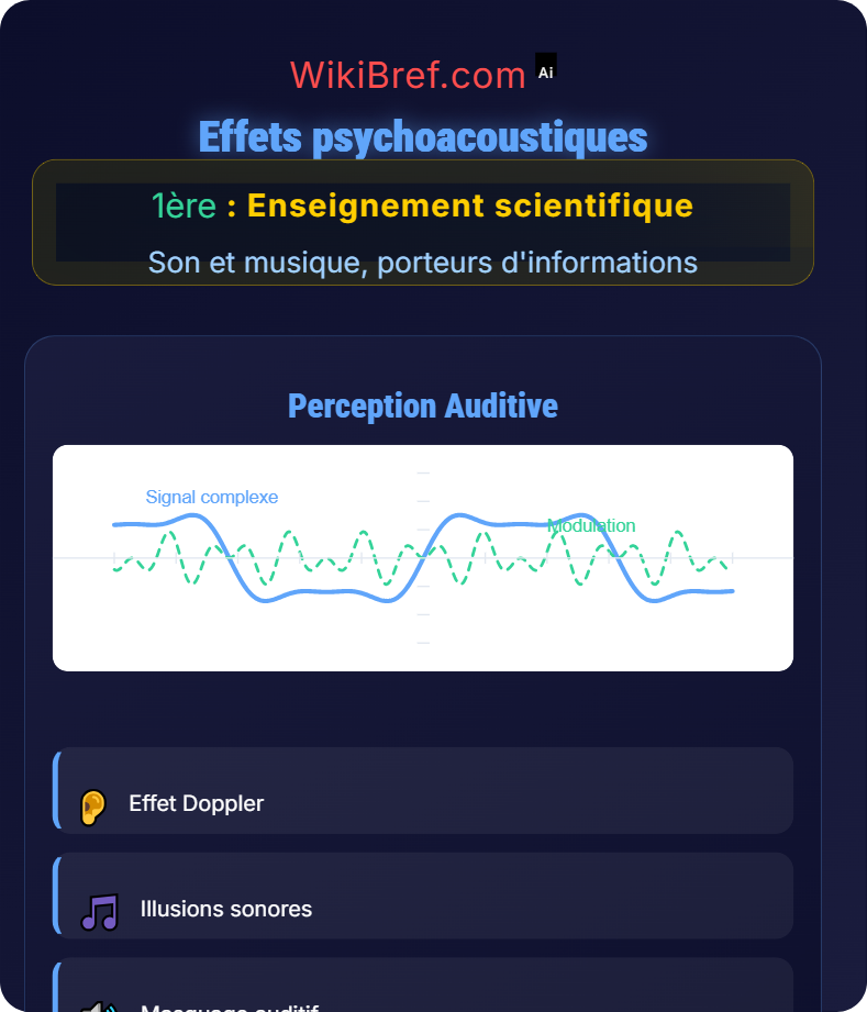 Entendre la musique et perception humaine Son et musique, porteurs d'informations