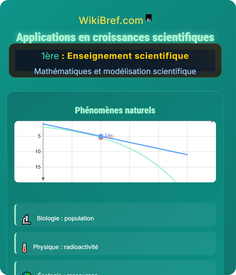 Fonctions affines et exponentielles Mathématiques et modélisation scientifique