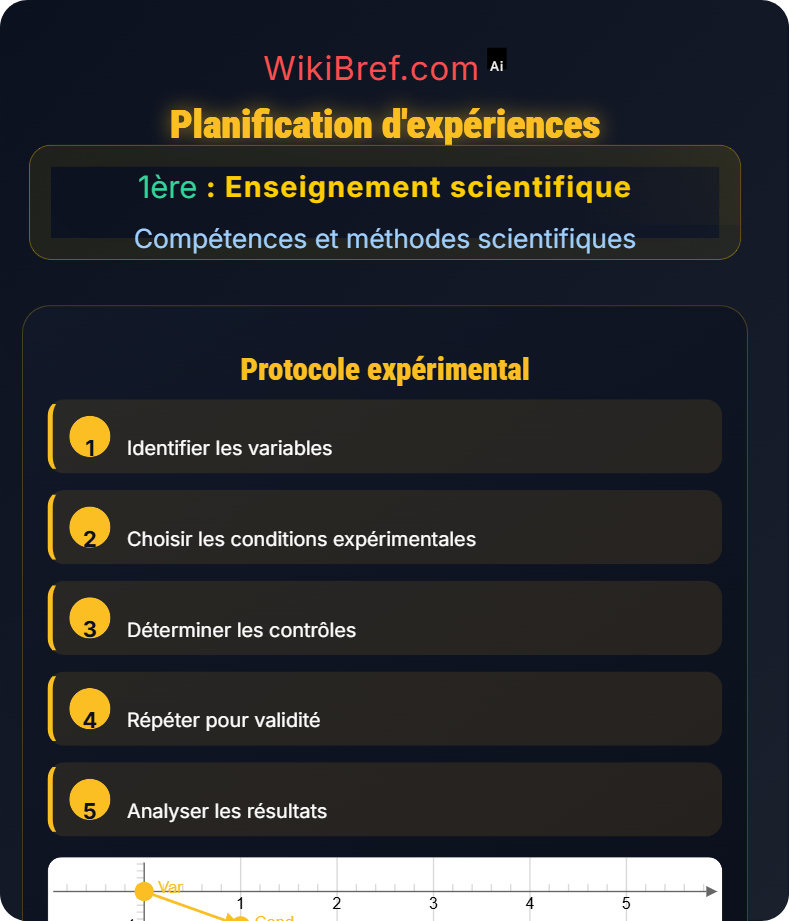 Méthodes expérimentales Compétences et méthodes scientifiques