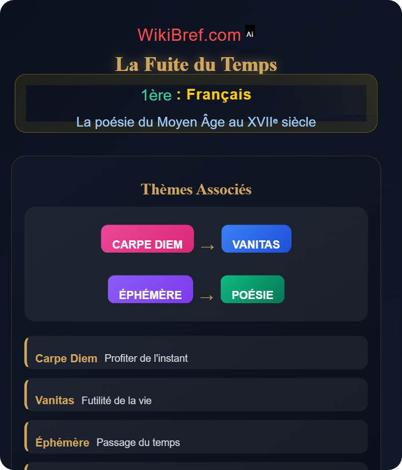Thèmes majeurs de la poésie La poésie du Moyen Âge au XVIIᵉ siècle
