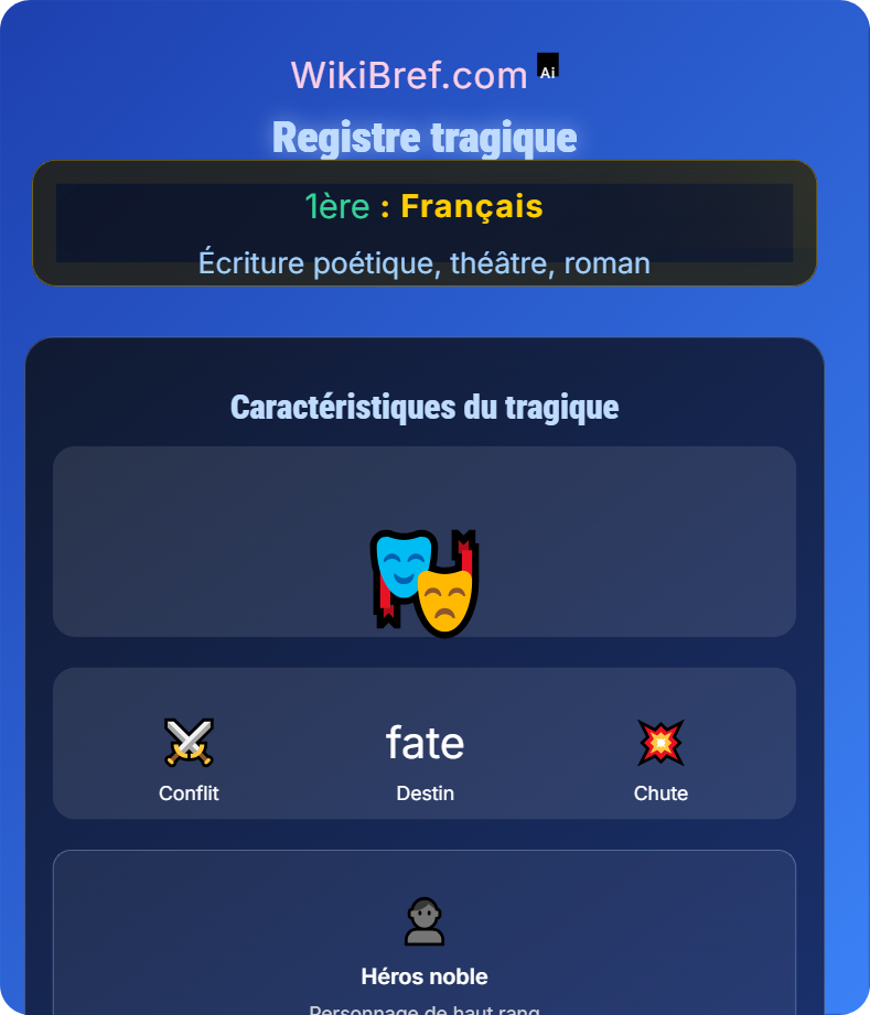Voix et registres littéraires Écriture poétique, théâtre, roman