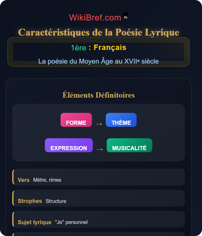 Lire la poésie lyrique La poésie du Moyen Âge au XVIIᵉ siècle