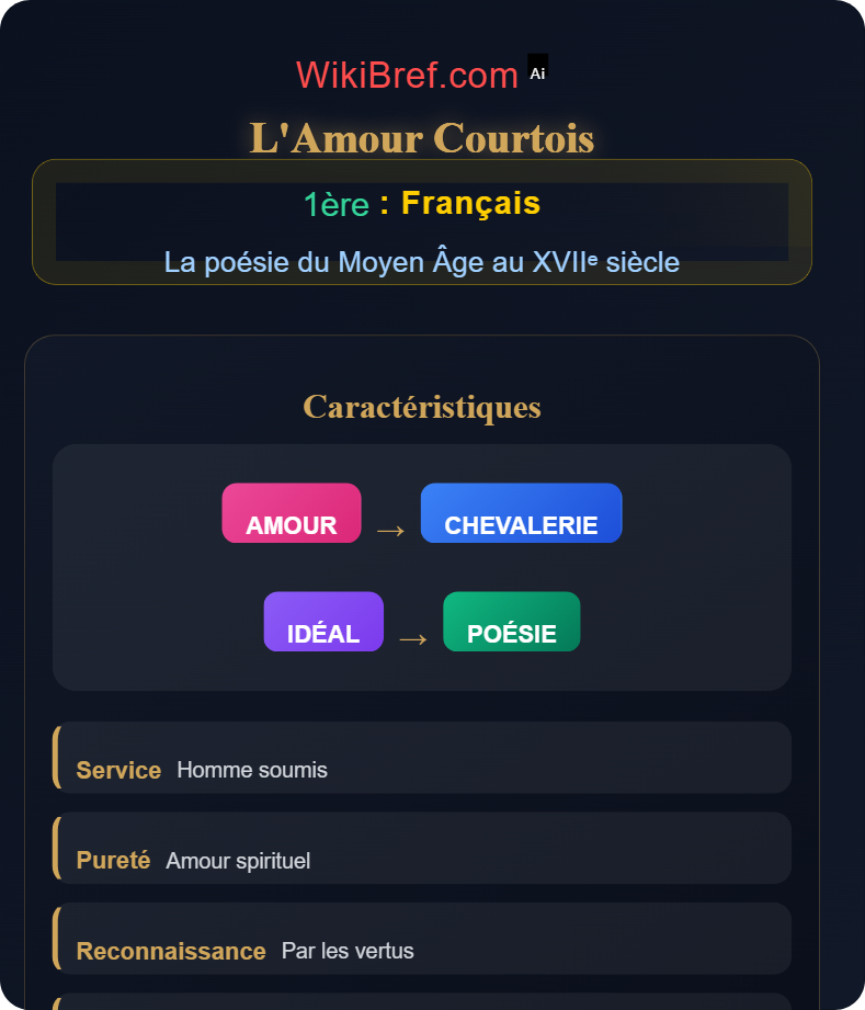 Thèmes majeurs de la poésie La poésie du Moyen Âge au XVIIᵉ siècle