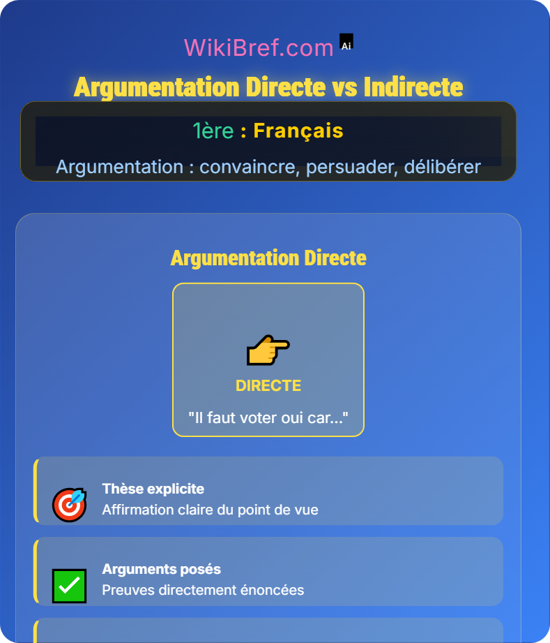 Les registres de l’argumentation Argumentation : convaincre, persuader, délibérer