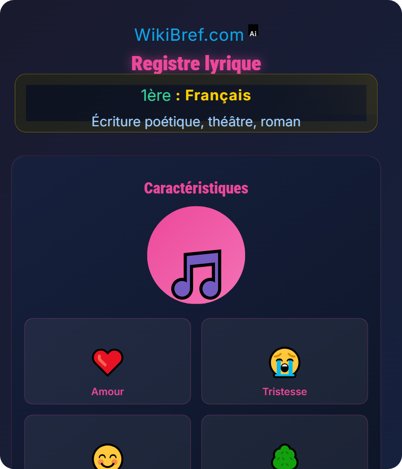 Voix et registres littéraires Écriture poétique, théâtre, roman