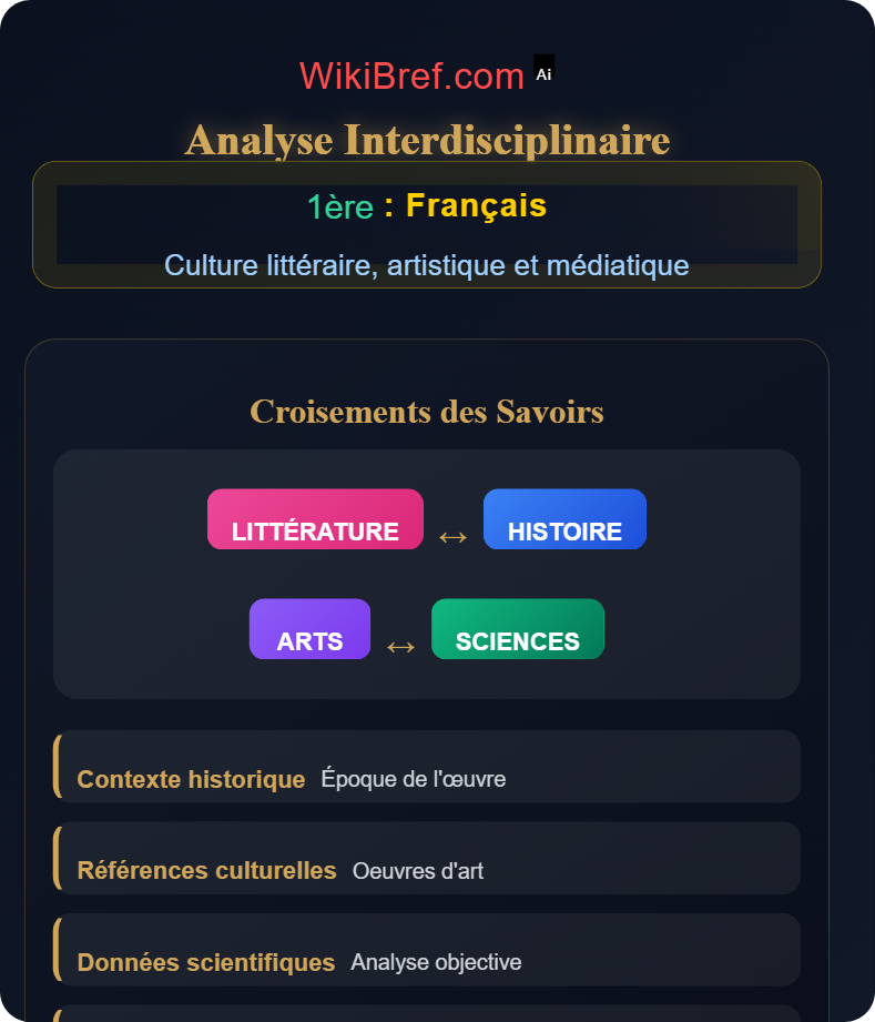 Littérature et arts Culture littéraire, artistique et médiatique