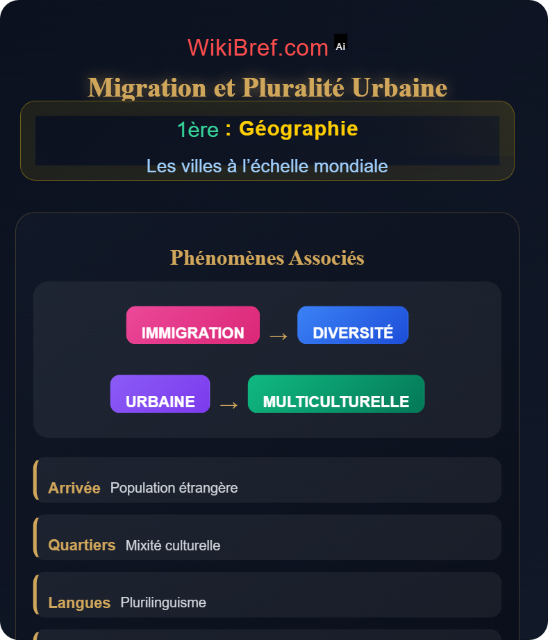 La croissance démographique et les villes Les villes à l’échelle mondiale