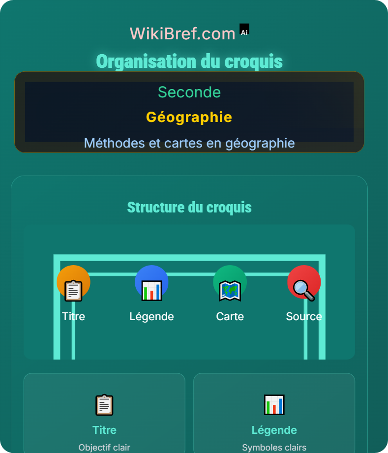 Le croquis cartographique Méthodes et cartes en géographie