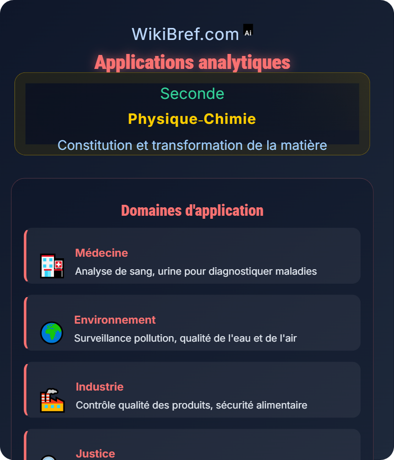 Identification d'une espèce chimique Constitution et transformation de la matière