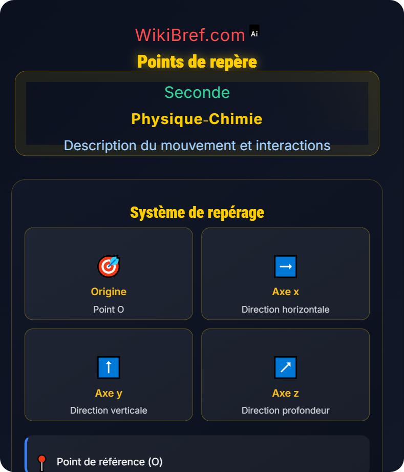 Relativité du mouvement Description du mouvement et interactions