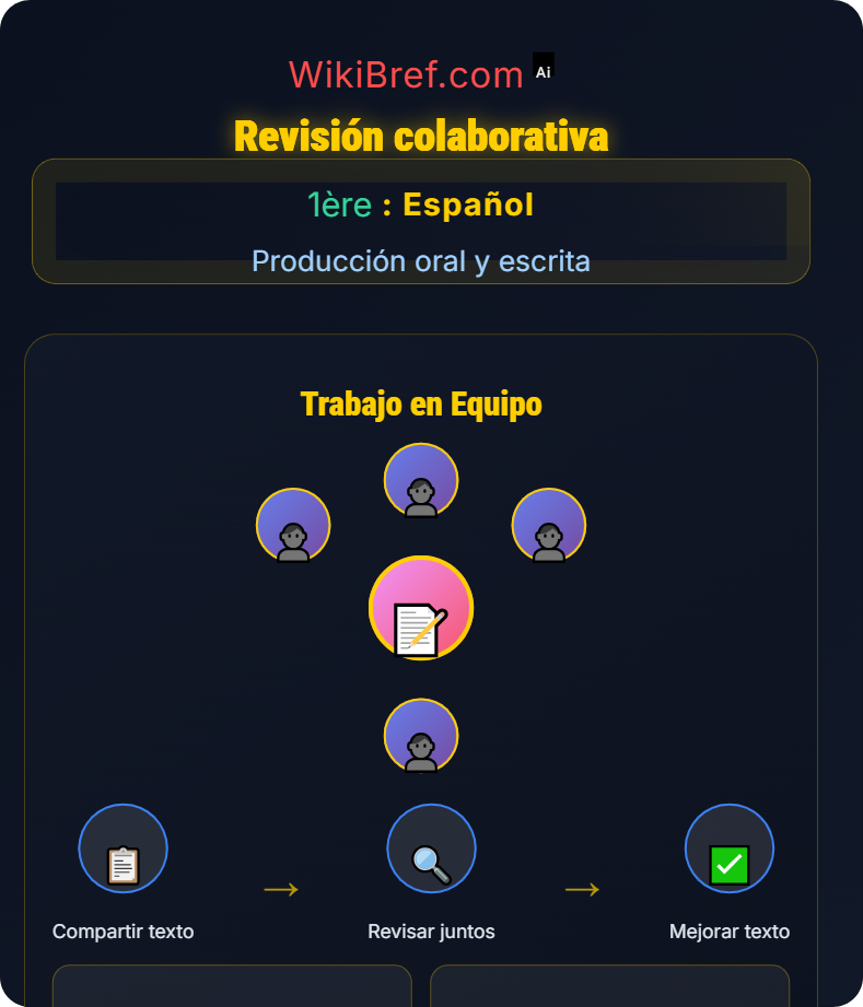 Producción escrita Producción oral y escrita