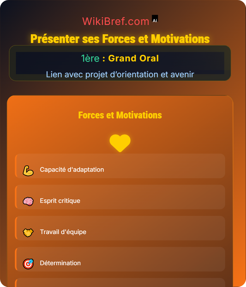 Stratégies de valorisation personnelle Lien avec projet d’orientation et avenir