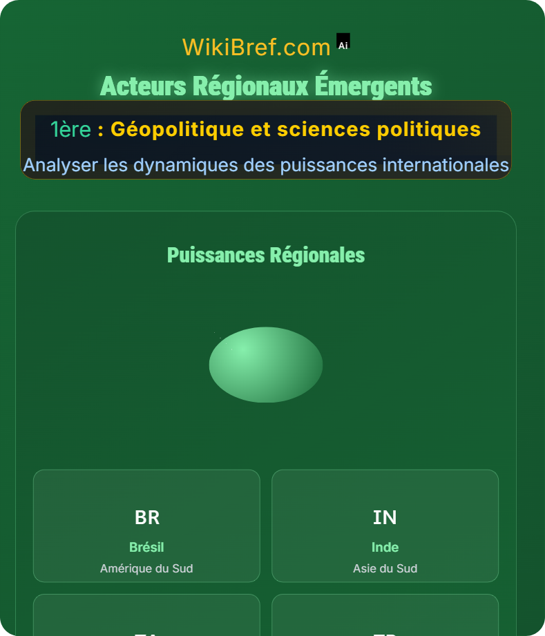 Histoire et mutations des grandes puissances Analyser les dynamiques des puissances internationales