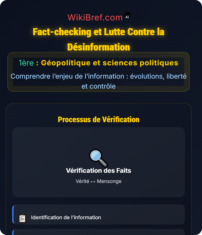 Contrôle et régulation de l’information Comprendre l’enjeu de l’information : évolutions, liberté et contrôle