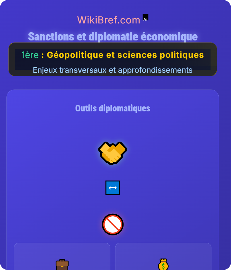 Géopolitique économique mondiale Enjeux transversaux et approfondissements