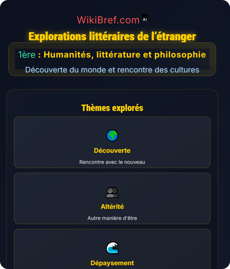 La découverte de l’autre Découverte du monde et rencontre des cultures