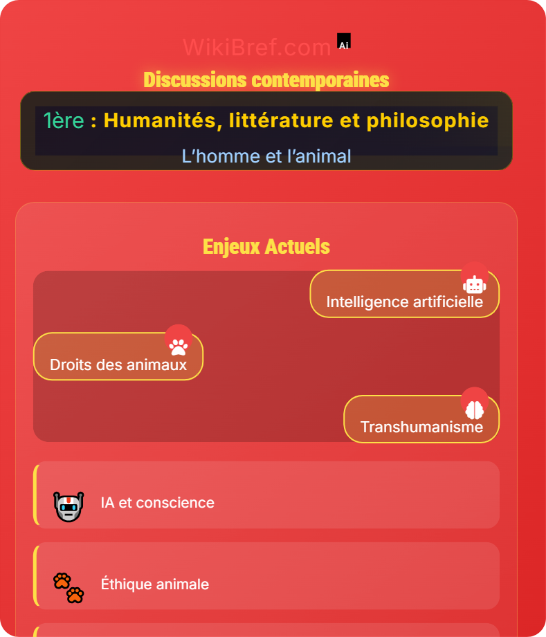 L’espèce humaine L’homme et l’animal