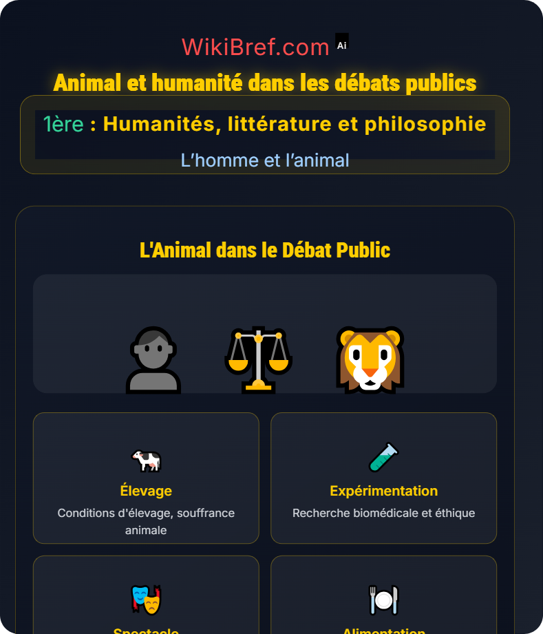 L’animal, une question politique L’homme et l’animal