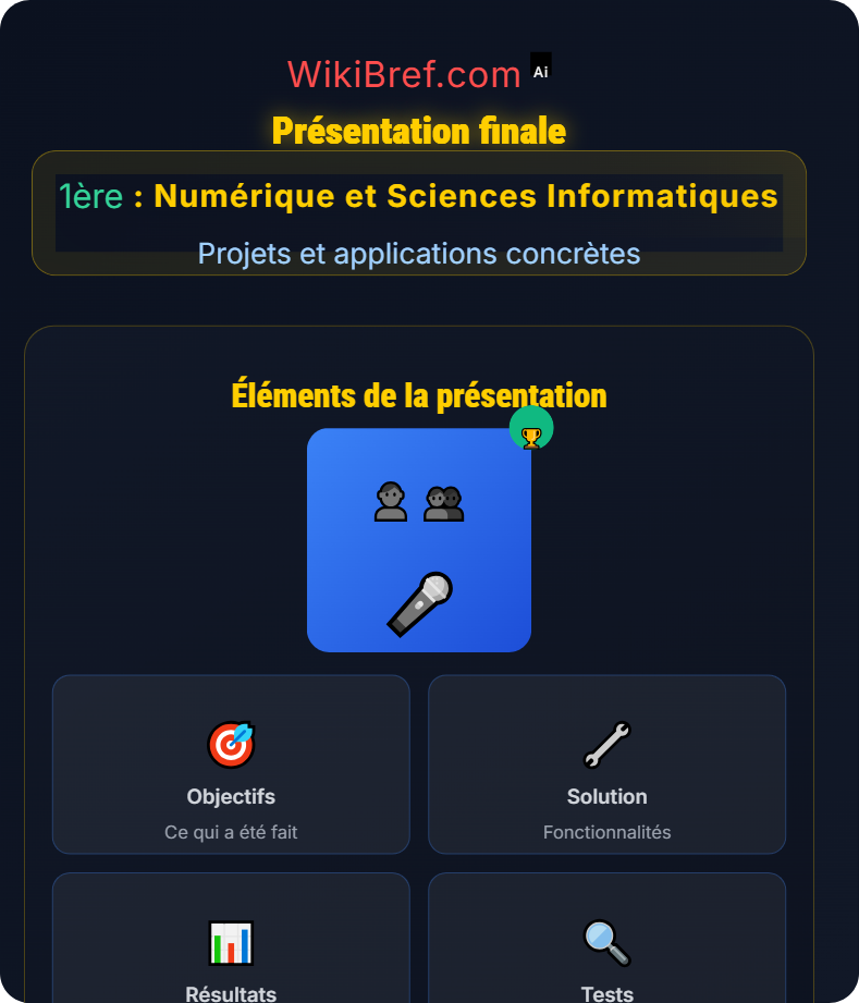 Projet guidé en programmation Projets et applications concrètes