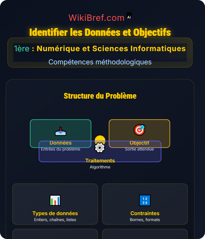 Conception et décomposition de problèmes Compétences méthodologiques