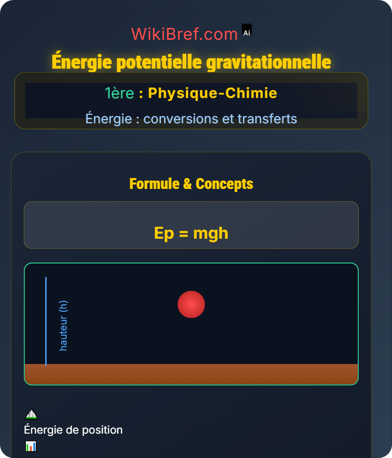 Énergie mécanique Énergie : conversions et transferts