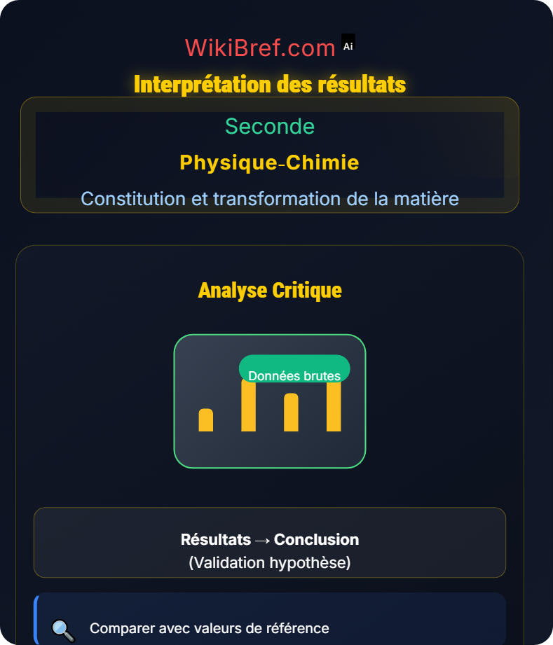 Identification d'une espèce chimique Constitution et transformation de la matière