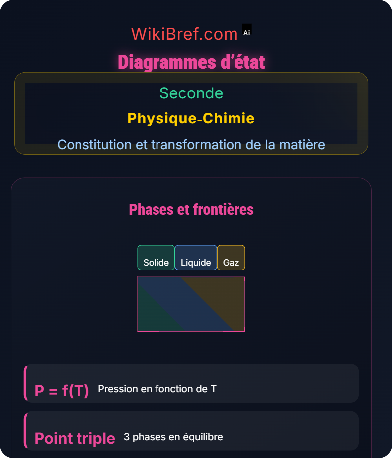 Transformations physiques Constitution et transformation de la matière