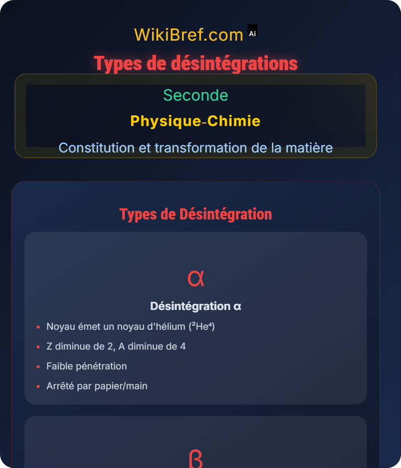 Transformations nucléaires Constitution et transformation de la matière