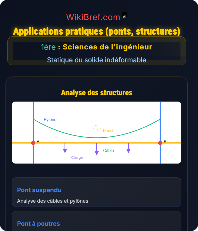 Principe fondamental de la statique Statique du solide indéformable