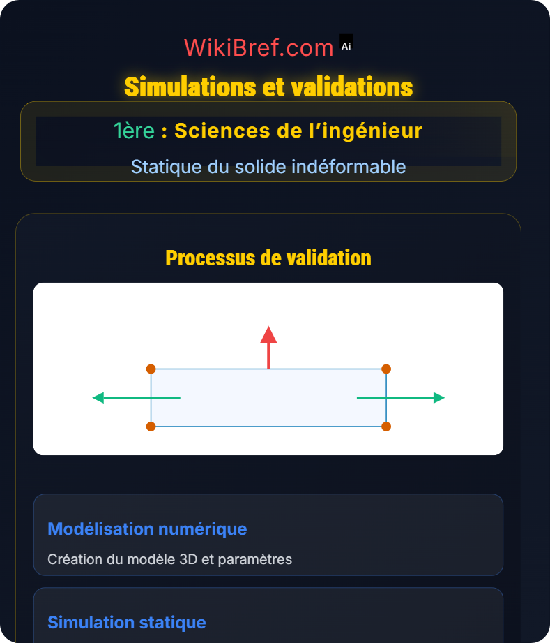 Principe fondamental de la statique Statique du solide indéformable