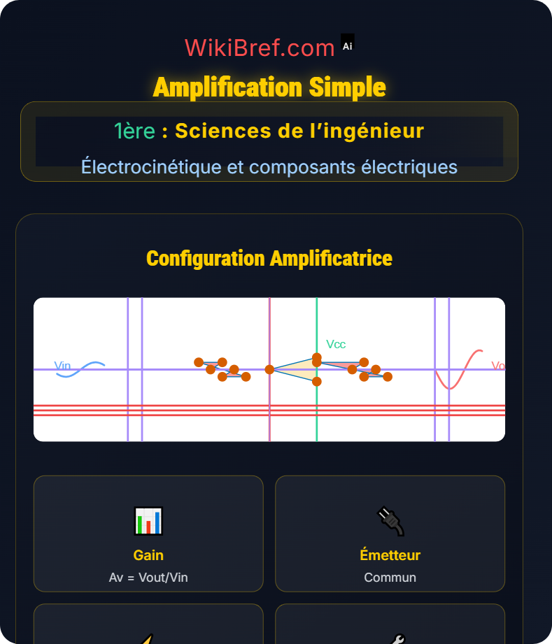 Composants actifs Électrocinétique et composants électriques