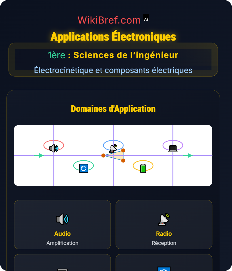 Composants actifs Électrocinétique et composants électriques