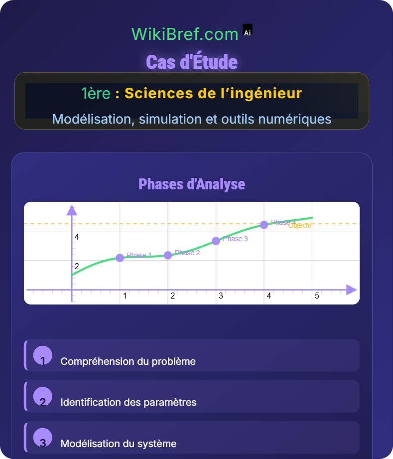 Analyse de performances Modélisation, simulation et outils numériques