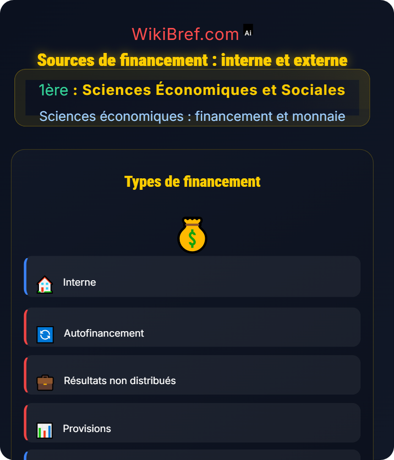Comment les agents économiques se financent‑ils ? Sciences économiques : financement et monnaie