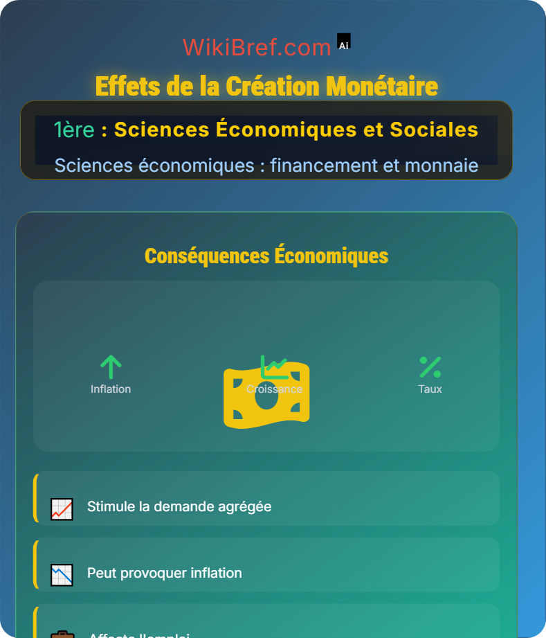 Qu’est‑ce que la monnaie et comment est‑elle créée ? Sciences économiques : financement et monnaie