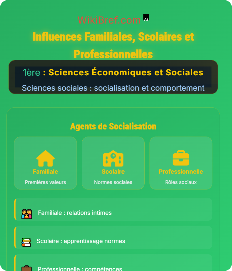Comment la socialisation contribue‑t‑elle à expliquer les différences de comportement des individus ? Sciences sociales : socialisation et comportement