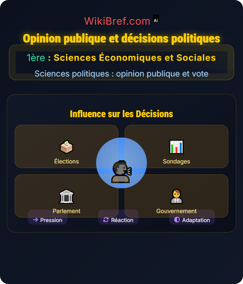 Comment se forme et s’exprime l’opinion publique ? Sciences politiques : opinion publique et vote