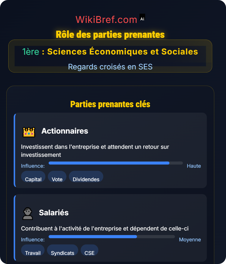 Comment les entreprises sont‑elles organisées et gouvernées ? Regards croisés en SES