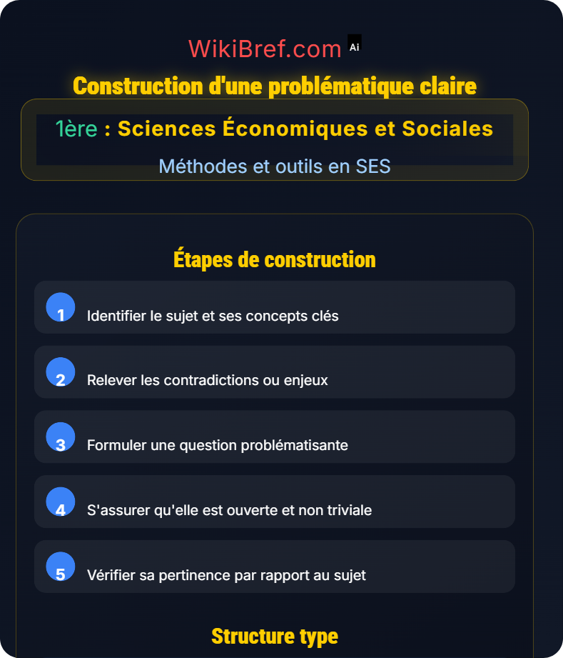 Méthodologie de la dissertation en SES Méthodes et outils en SES