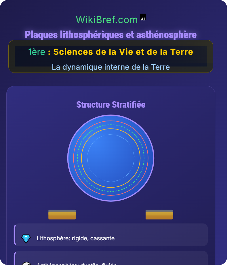 Tectonique des plaques La dynamique interne de la Terre